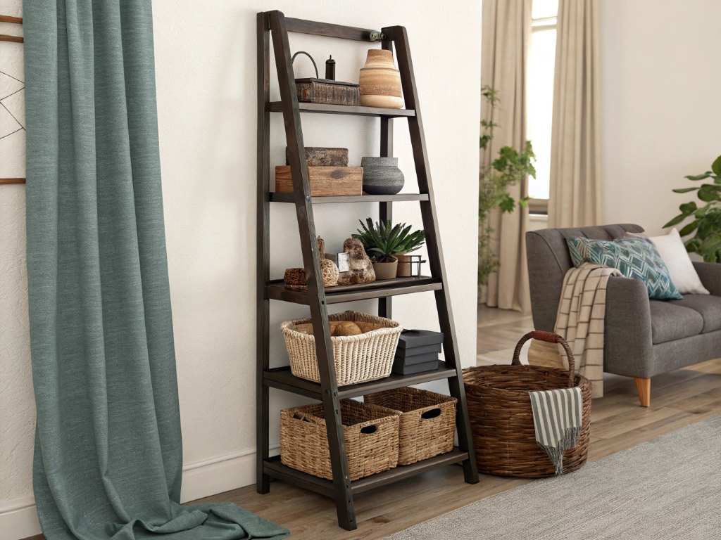 Common Ladder Shelf Styling Problems