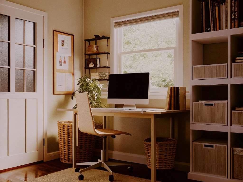 designing a home office on a budget