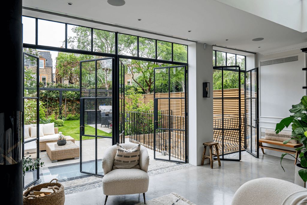 Crittall style doors vs traditional French doors